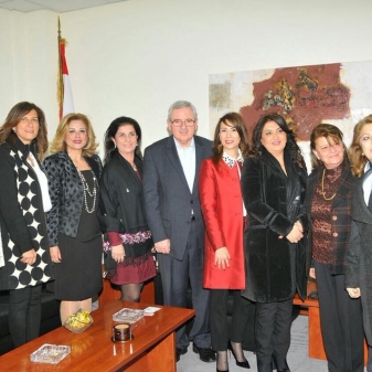 Visiting Minister Ogasabian